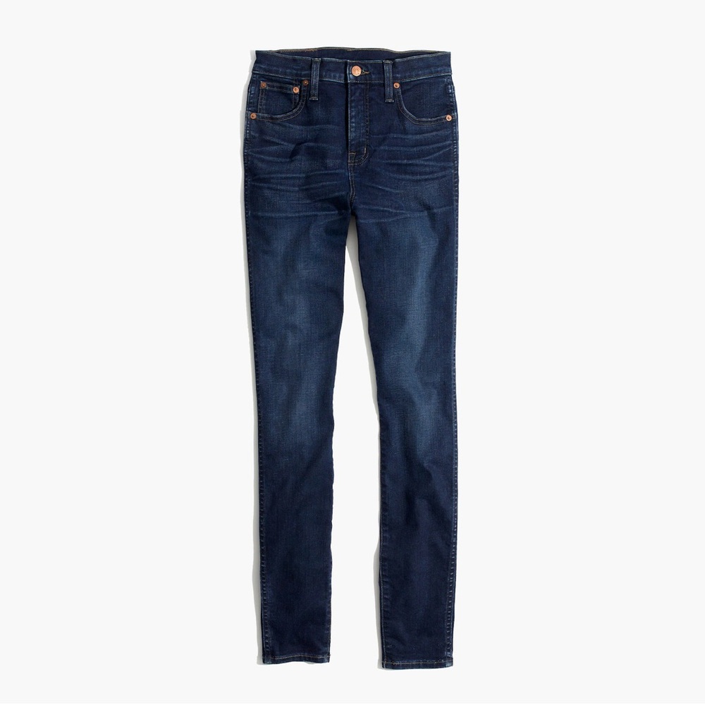 MADEWELL 10" High-Rise Skinny Jeans in Hayes Wash - Style F4684 | Sz 29